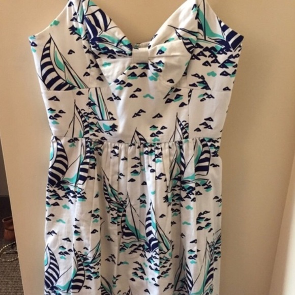 Vineyard Vines sailboat dress - Picture 3 of 4